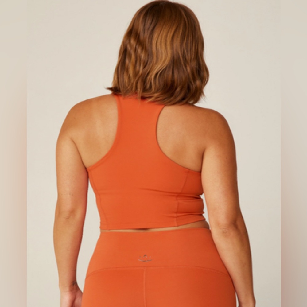 Beyond Yoga powerbeyond intensity racerback cropped tank size XL - Picture 3 of 13